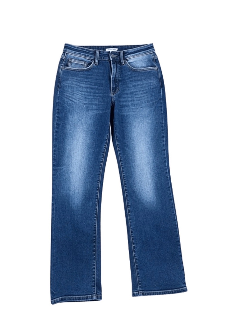 Judy Blue HighRise Straight Leg Jeans Dark Wash Plus Size 14